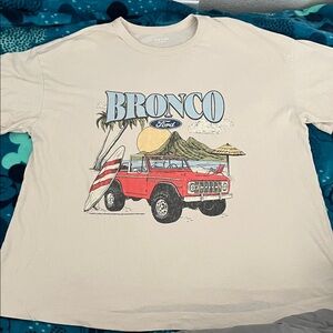 Ford Bronco T-Shirt with Red Graphic